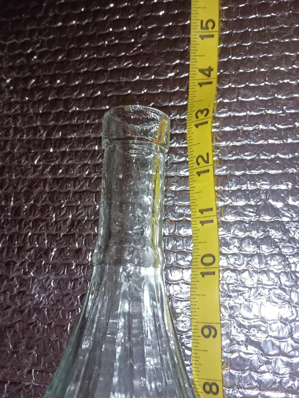 William Sonoma Clear Glass Bottle Made In Spain Lovely Design